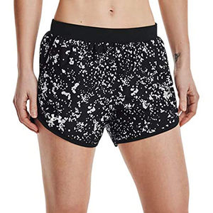 Pantalones cortos ajustados personalizados para mujer, ropa de calle transpirable de longitud corta con logotipo bordado personalizado, cintura alta, alta calidad - Product Image 2