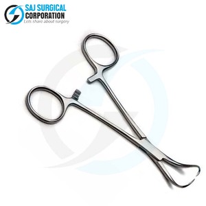 Ergonomic Towel Clamps Non <b>Slip</b> Handle German Steel For Comfortable Use During <b>Long</b> Surgical Procedures - Product Image 6