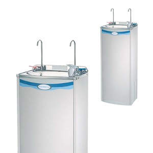 Distributeur d'eau chaude et froide en acier inoxydable «Taiwan Buder» pour usage domestique, hôtelier et public extérieur - Product Image 1