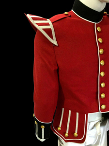 Chaqueta doblada bordada a mano para hombre, chaqueta profesional personalizada 100%, lana 100%, nueva chaqueta escocesa Piper Drummer Doublet - Product Image 5