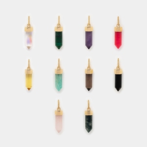 จี้อเมซอนไนท์ทำจากทองคำชุบด้วย925เงินสเตอร์ลิงเครื่องประดับคริสตัลบำบัดทรงหกเหลี่ยมสำหรับผู้หญิง - Product Image 2