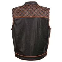 Veste de motard en cuir PU de qualité supérieure pour hommes, grande taille, gilet en toile imperméable, veste d'hiver, prix d'usine