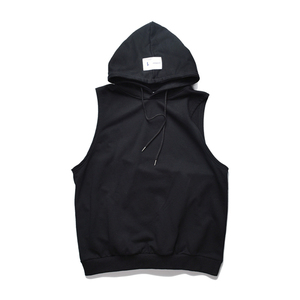 เสื้อแขนกุดมีฮู้ดสำหรับผู้ชายเสื้อกล้ามมีฮู้ดเสื้อฝึกกล้ามเนื้อ - Product Image 2