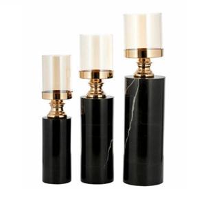 Offre Spéciale En Bois Élégant Bougie Lampe Maison Sol Décor Bougeoir Naturel Brillant Finition Votive Bougeoir Lampe - Product Image 5