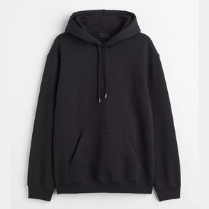 Sudadera con capucha de mezcla de algodón 100% informal de invierno para hombre, sudadera informal con estampado Digital y diseño bordado lavado en la calle - Product Image 1