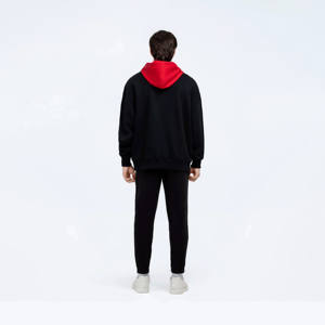 Jersey de lana de algodón 100% de gran tamaño para hombre, Sudadera con capucha en blanco, sudaderas y sudaderas de moda de estilo callejero para invierno - Product Image 4