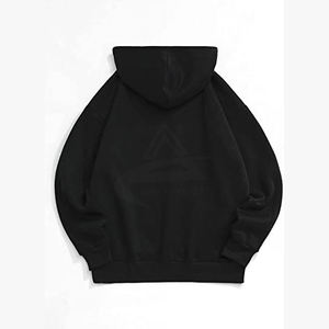 Sweat à capuche oversize d'hiver pour homme grande taille, 100% coton, broderie personnalisée de logo, haute qualité - Product Image 2