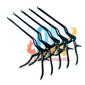 Bayoneta de alta calidad Kerrison Rongeur 1mm 23. 4,5mm Set 40 Deg Instrumentos ortopédicos quirúrgicos Manual CE ISO Aprobado Reutilizable - Product Image 3