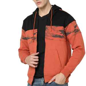 Hoodies Homme Hiver 2025 Streetwear Haute Qualité Thermique Personnalisé 100% Coton Brodé Poche Unie Séchage Rapide - Product Image 1