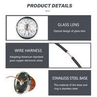 Luces LED Decorativas para Camiones 2026, Luces de Alta Potencia para Semirremolques, Luces Integradas de Vidrio Tipo Sandía, Reparación de Automóviles