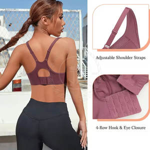 Débardeurs de sport pour femmes, respirants, à séchage rapide, décontractés, avec logo sur le devant, élégants, vêtements de sport de haute qualité en polyester/coton - Product Image 3