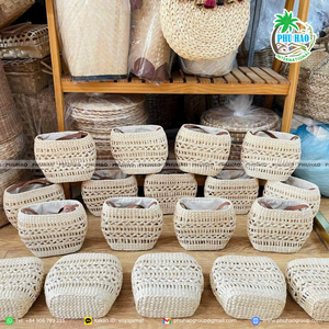 Producto caliente Un giro natural en la moda moderna con bolsa de jacinto de agua con mango de bambú con alta calidad y buen precio - Product Image 6