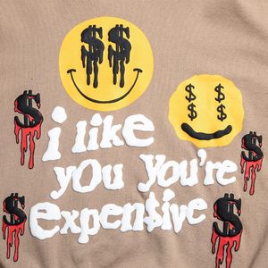 Hip Hop Portrait Graffiti Imprimer Sweat À Capuche Haut Poids Coton À Capuche Gris sweat à capuche unisexe 100% Coton sans décoloration sans boulochage sans rides - Product Image 3