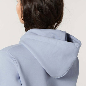 Sweat-shirt à capuche en molleton 100% coton avec logo brodé et fermeture éclair pour hommes pour l'hiver - Product Image 6