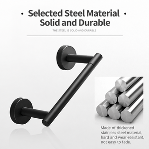 SSR ZJJ-54 304 Stainless Steel Modern Design Rotatable <b>Toilet</b> Paper <b>Holder</b> <b>Wall</b>-<b>Mounted</b> Post Bathroom Storage Tissue <b>Holder</b> 1 - Product Image 3
