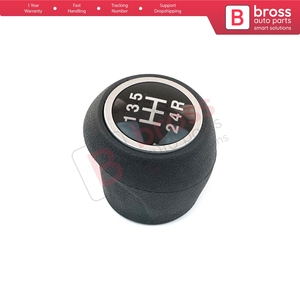 BSP984 ual Gear 5 Speed Shift Stick Knob <b>Styling</b> <b>Head</b> 55348538 for Linea Punto Evo - Product Image 3