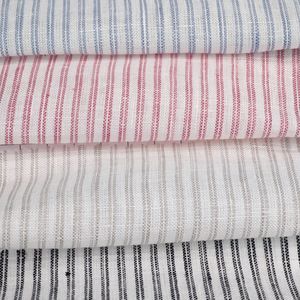 Tela <span class=keywords><strong>de</strong></span> Lino Europeo con Rayas Finas, Tela <span class=keywords><strong>de</strong></span> Verano 100% Lino Puro, Telas a Rayas para Camisas <span class=keywords><strong>de</strong></span> Niñas - Product Image 3