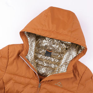 Chaqueta Bomber Acolchada de Invierno Unisex al por Mayor con Diseño de Burbujas Brillantes y Decoración Bordada, Impermeable y Resistente al Viento - Product Image 4