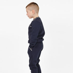 Comfortable Winter Solid Sweatshirt Trouser Set for Boys and <b>Girls</b> Full Sleeve Soft Cotton Tracksuits - Product Image 2