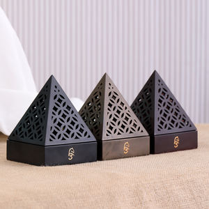 Quemador de incienso árabe de madera que encarna el orgullo cultural y el respeto por las tradiciones antiguas, regalos de inauguración de casa 2k25 - Product Image 5