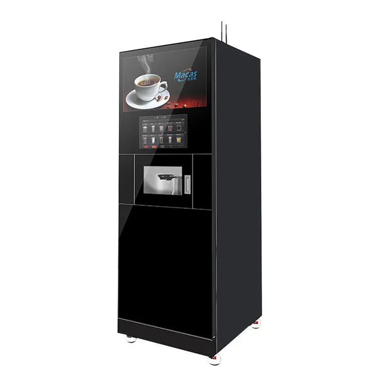 Evoacas เครื่องจำหน่ายกาแฟแบบตุรกีอัตโนมัติพร้อมบัตรเครดิตและหน้าจอสัมผัสสำหรับโรงแรมและร้านอาหาร