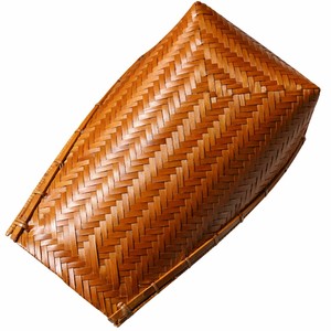 <span class=keywords><strong>Panier</strong></span> de rangement en bambou tressé à la main japonais, accessoires de cérémonie du thé laqués, art populaire écologique et design suspendu moderne - Product Image 1