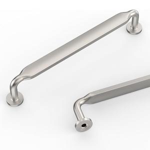 Poignée de traction en acier inoxydable robuste avec plaque arrière barre de maintien de porte antirouille pour porte de grange coulissante cuisine industrielle garage - Product Image 6