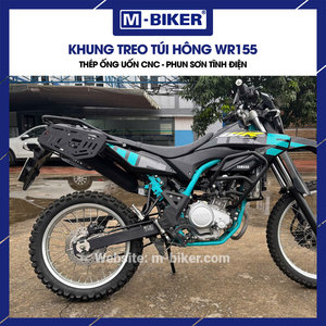 Support de sacoche latérale M-BIKER WR155 – Support de sacoche latérale en acier usiné CNC de haute qualité pour Yamaha WR155 – Nouvelle version pour rétrofit/amélioration - Product Image 5