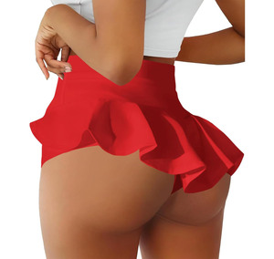 Pantalones cortos de Yoga recortados para mujer, pantalones calientes de cintura alta, entrenamiento de gimnasio, mallas deportivas activas para levantar glúteos - Product Image 6