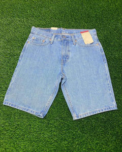 Shorts Vintage de Verano, Jeans Baggy de Alta Calidad para Hombre, Shorts de Mezclilla Oscura con Bolsillos - Product Image 5