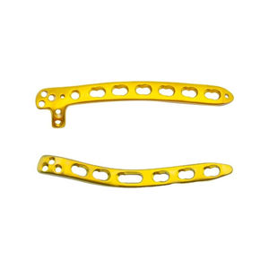 Placa de Bloqueo Humeral Lateral Distal de Titanio, Manual, Reutilizable, para Cirugía de Trauma - Product Image 1