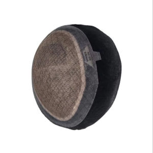 Perruque toupet Miraje Model Taz BD en cheveux humains Remy indiens avec une densité de 100%, vague profonde naturelle et vague corporelle, base en dentelle PU - Product Image 3