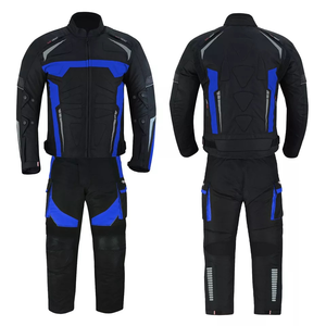 ชุดขี่มอเตอร์ไซค์สำหรับผู้ชายใหม่ล่าสุดชุดป้องกันผ้าคอร์ดูร่าออกแบบได้ตามต้องการมีบริการ OEM - Product Image 3