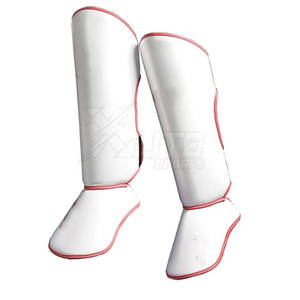 Protège-tibias légers et durables avec mousse absorbant les chocs et sangle antidérapante offrant un excellent confort, sécurité et stabilité - Product Image 2