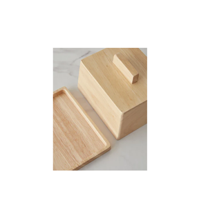 Caja de mantequilla de madera de tendencia superior, contenedor de mantequilla rectangular, guardián de mantequilla, caja grande personalizada de mesa, la mejor venta - Product Image 1