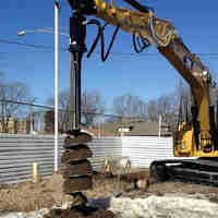 NOUVEAU 1-100 Tonnes Mini Heavy Excavator Attachments Drilling Hole Soil Hydraulic Earth Auger Drill for Sale