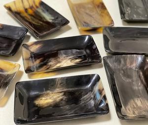 Plateau en céramique écologique de taille personnalisée, bol de sel à thé de style américain poli, forme irrégulière artisanale naturelle de haute qualité - Product Image 5