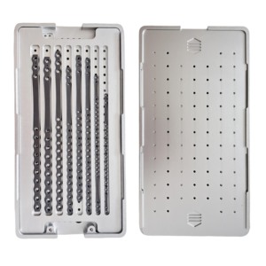 ชุดแผ่นล็อคกระดูกสำหรับการผ่าตัด แผ่นล็อคกระดูกสำหรับการสร้างกระดูกใหม่ แผ่นกระดูกสำหรับสัตวแพทย์ แผ่นกระดูกออร์โธปิดิกส์ ระบบ Alps Titanium Alps - Product Image 1