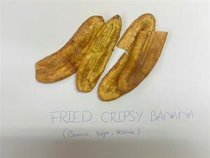 Paquete a granel sellado al vacío de plátano frito crujiente de Vietnam calidad de exportación dulzura plátano frito - Product Image 2