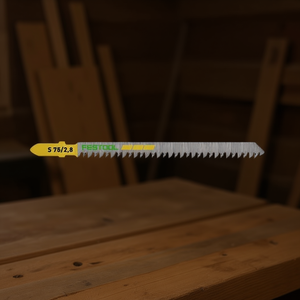 Juego de 5 hojas de sierra de calar Festool S 75/2,8 para corte recto en madera - Product Image 3