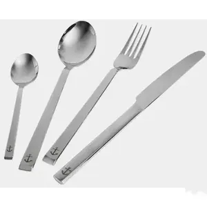 อุปกรณ์ทานอาหารเครื่องเงินเครื่องใช้บนโต๊ะอาหารทำจากสแตนเลสใช้ในบ้านอุปกรณ์ทานอาหารเครื่องใช้บนโต๊ะอาหารอุปกรณ์รับประทานอาหารในงานแต่งงานช้อนในอินเดีย - Product Image 3