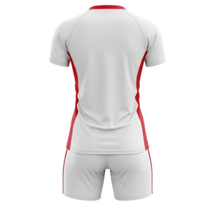 ชุดวอลเลย์บอลชายแบบ OEM |   เสื้อเจอร์ซีย์และกางเกงขาสั้นแบบซับลิเมชั่นสีดำ - Product Image 3