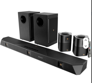 Sistema de sonido envolvente doméstico Dolby Atmos de alta calidad con 11.4.6 canales y subwoofers duales opuestos de 8 pulgadas. - Product Image 2