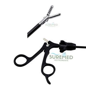 Instrument chirurgical laparoscopique de préhension des tissus fenestré de 5 mm en acier inoxydable - Product Image 6