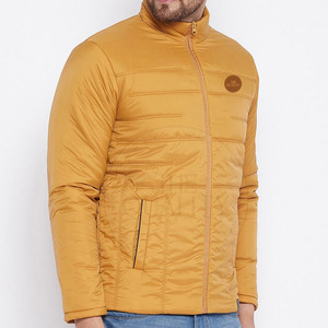 Fabricant pakistanais – Nouveauté 2025 – Blousons d'hiver matelassés sur mesure pour hommes – Col montant – Logo avant – Écologiques, respirants et imperméables - Product Image 2