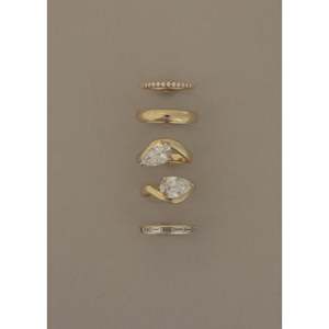 Kira Pear Diamond Engagement <b>Ring</b> in 14k Yellow & White Gold for Women - Product Image 6