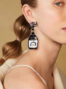 Boucles d'oreilles en perles faites à la main nouvelle mode dernière conception bohème bijoux boucles d'oreilles en perles boucles d'oreilles pendantes de fête cadeau pour les femmes - Product Image 2