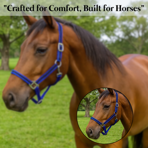 สายจูงม้าคุณภาพสูง |   อุปกรณ์ขี่ม้าที่จำเป็น |   ไนลอนและพีพีพร้อมหนัง |   มีหลายสีให้เลือก - Product Image 2