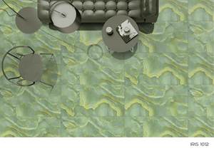 Baldosas de porcelana con acabado brillante de 600x1200 clásicas modernas de 20mm de espesor para función de ladrillo refractario interior - Product Image 4