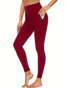 Leggings de sport confortables et sans couture pour femmes, OEM ODM, logo personnalisé, collants de yoga, leggings de yoga extensibles dans les 4 sens - Product Image 2